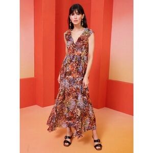 Marie Oliver Jayda Dress Foliage